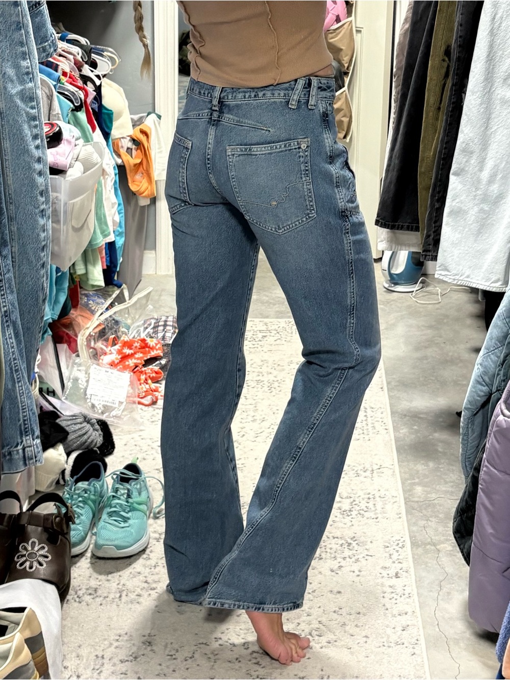 Free People We The Free Carnivale Bootcut Jeans - Picture 4 of 8